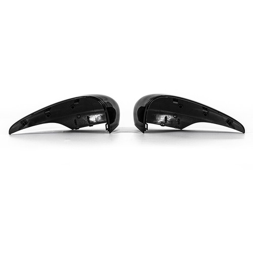 For 2011~2017 Ford Fiesta Rearview Mirror Cover Caps Trim Gloss Black Left+Right - Imagen 8 de 8