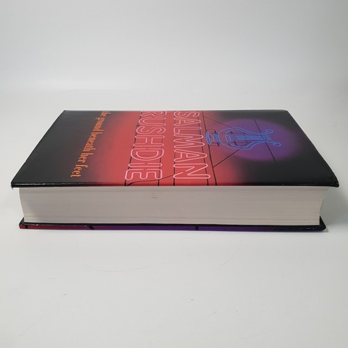 The Ground Beneath Her Feet by Salman Rushdie Hardback + DJ First Edition 1999 - Picture 5 of 12