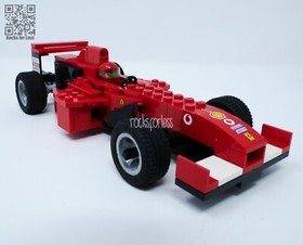 LEGO RACERS 8362 FERRARI F1 RACER 1:24 RETIRED COMPLETE SET RARE