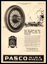 1919 Pasco Wire Wheels Detroit Mi The Aristocrat Of Automobile Wheels Print Ad 1919 Pasco Wire Wheels Detroit Mi The Aristocrat Of Automobile Wheels Print Ad