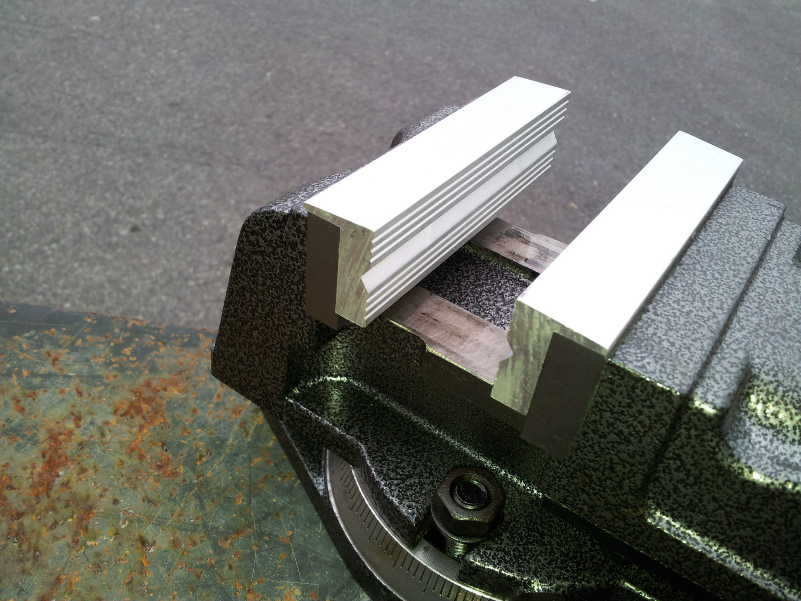 5"125mm One Pair Aluminium Face Vise Jaws eBay