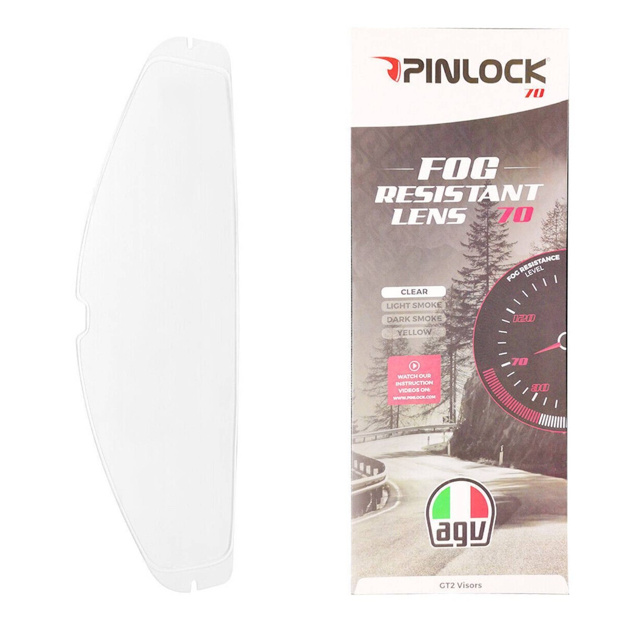 Anti Fog Pinlock Agv Gt2 For AGV PINLOCK Adapt K1 Accessories