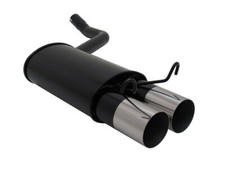 Novus Sportauspuff GruppeN 2x90mm RL-Design Mercedes 190E (W201) 1.8/2.0/2.3