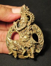 THE GANESHA PANDANT BRONZE HINDU AMULET GOOD BUSINESS "Powerful Ganesha"