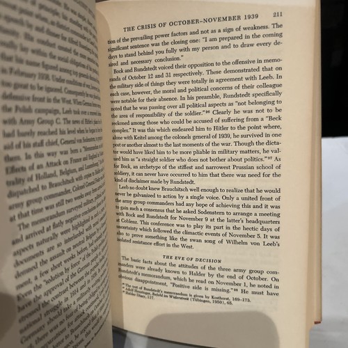 1970 THE CONSPIRACY AGAINST HITLER IN THE TWILIGHT WAR BY HAROLD DEUTSCH - Imagen 11 de 13