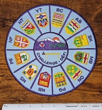 Canadian Jamboree CJ 1993 Challenge Defi Province Territory Canada Jacket Patch