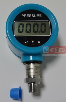 Digital / Digitales Manometer, Reichweite: 0 - 600 Bar, Gems (England) - Neu