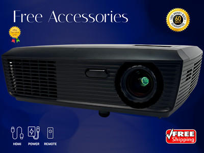 Optoma H180X Projektor DLP 3000 Ansi Heimkino Voll HD 3D 1080p HDMI W / Remote