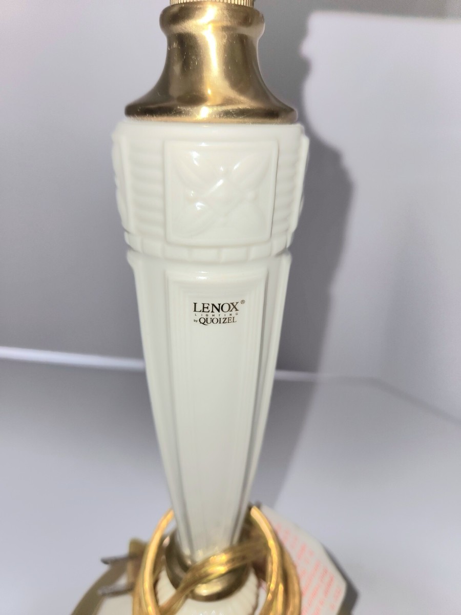 1 Pair Lenox by Quoizel Swing Arm Lamps with Lenox Shade 25