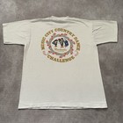 Vintage 90s Nashville Music Dance Challenge Shirt Size L Single Stitch Country 