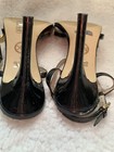 Michael Michael Kor’s Vintage Y2K T Strap Black Patent Jet Set Sling Sandals, 8 — photo 5