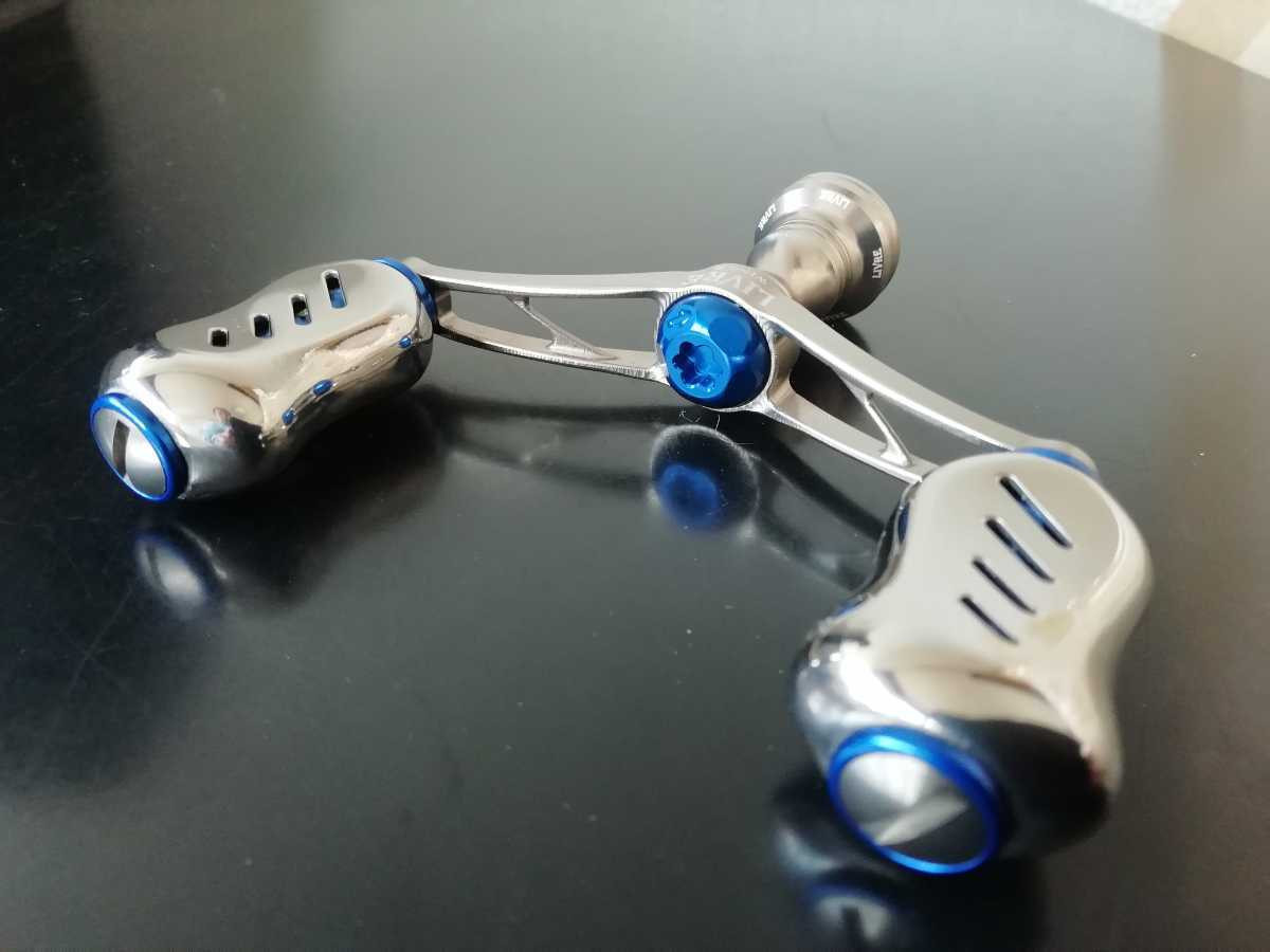Luxury Livre Wing72 Blue X Titanium Custom Handle For Daiwa Luxury Livre Wing72 Blue X Titanium Custom Handle For Daiwa