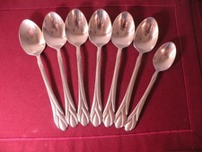 Hampton Lily Frosted Stainless Steel Flatware...