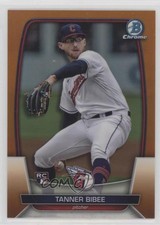 2023 Bowman Chrome Orange Refractor /25 Tanner Bibee #88 1h9h