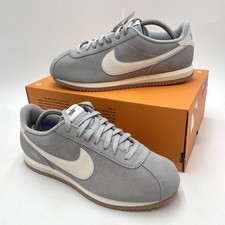 Nike Cortez Suede Athletics Smoke Grey Trainers - Size UK 9 EU 44 - IB1857-002