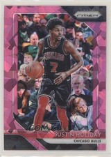 2018-19 Panini Prizm Pink Ice Prizm Justin Holiday #150 0l4h