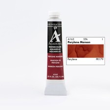 Grumbacher Academy Watercolor Perylene Maroon