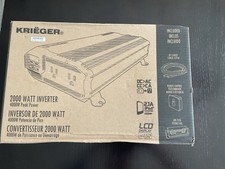 UPC 841915000019 product image for KR2000 Krieger 2000 Watts Power Inverter 12VDC  to 110VAC KR2000 | upcitemdb.com