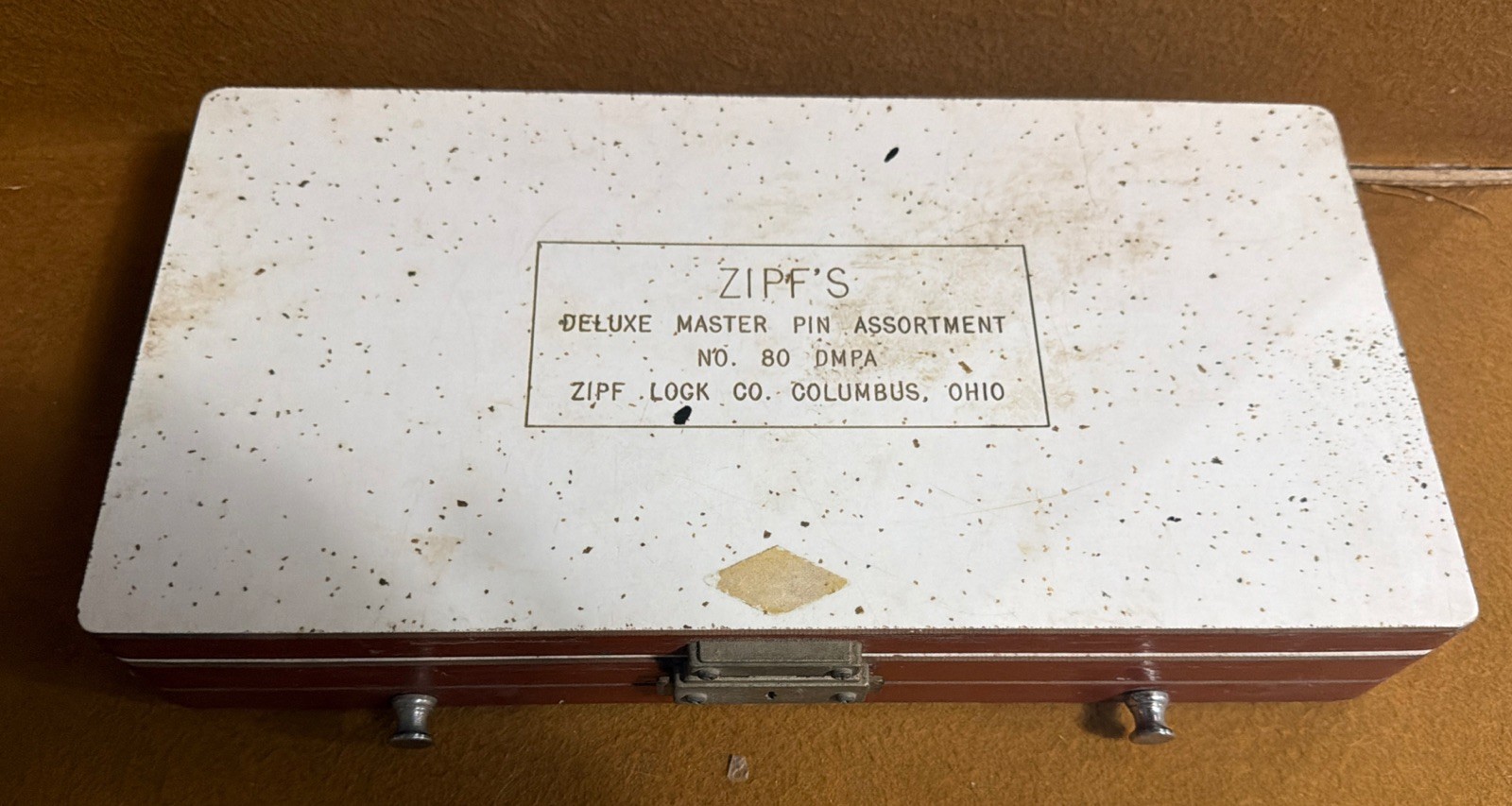 Vintage ZIPF’s Deluxe Master Pin Assortment #80 DMPA Locksmith Pinning Kit
