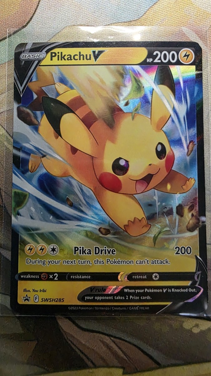 期間限定値下げ中！ goprohero５brack Pokemon TCG Pikachu V SWSH285 Black Star Promo FULL ART | eBay