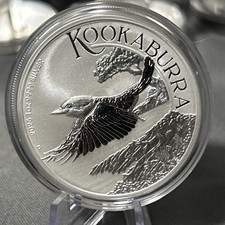 1oz 9999 Fine Silver 2026 Perth Mint Kookaburra Coin In Capsule 