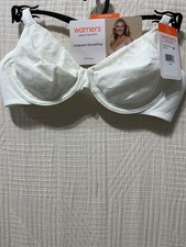 warners blissful bennefits underarm smoothing lace t shirt bra ast sz