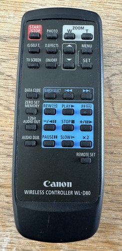 Canon - WL-D80 / WIRELESS CONTROLLER FERNBEDIENUNG vollständig getestet gereinigt und funktionsfähig - Bild 1 von 1