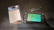 Sony PSP 2000 Slim Black with new battery - Tested