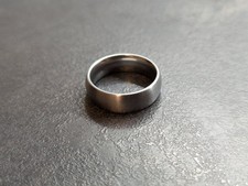 Ring Edelstahl Herren, Gr. 59, 18.8 mm, 7mm geb&uuml;rstet