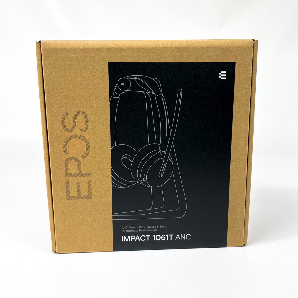 EPOS Bluetooth Headset IMPACT 1061T ANC kabellos stereo Ladestation Dongle NEU - Image 11