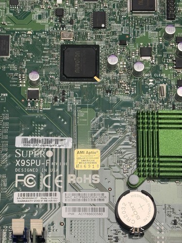 SUPERMICRO X9SPU-F Motherboard Intel E3-1275V2 3.50GHz w/2x4GB Memor - Picture 2 of 8