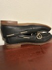 Womens Black Leather Sperry Boat Shoes Size 9.5 Rare EUC — photo 10