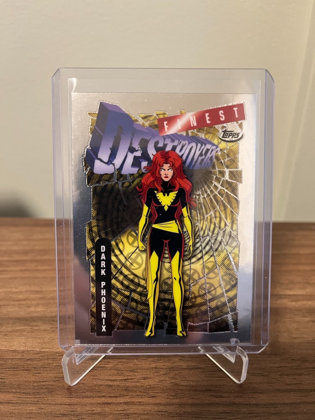 2025 Topps Finest X-Men '97 Dark Phoenix Finest Destroyers Rare #87 D16