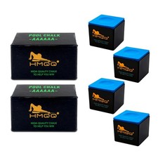 HMQQ Nano Technology Pool Cue Chalk Professional Billiard Chalk for Tournam...
