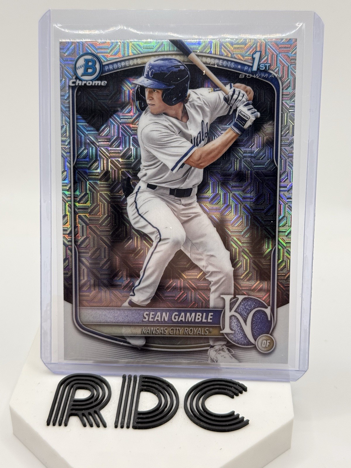 2025 Bowman Draft - Chrome Sean Gamble #BDC-178 Mojo Refractor (RC)