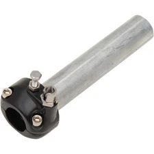 Emgo Black Single Cable Throttle Assembly for 7/8" Handlebars - 44-29470B