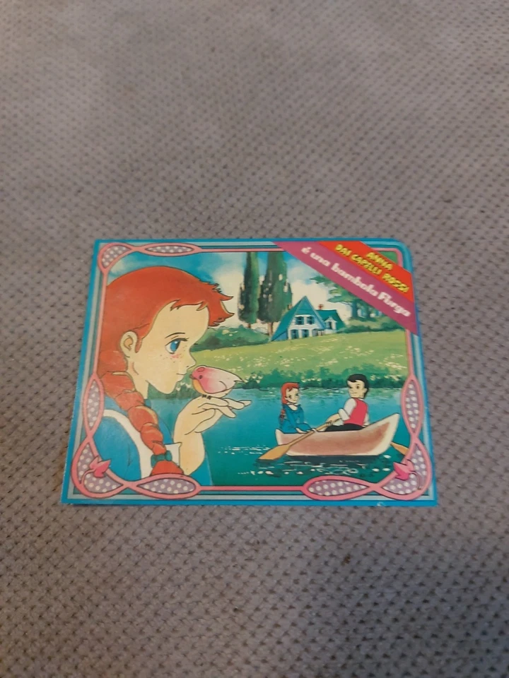 Anna dai capelli rossi  Bambola Furga Adesivo Anni 80 - Immagine 2 di 3