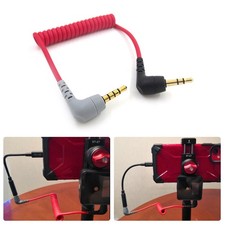 3.5mm Microphone TRS to TRRS Cable Cord for RODE Videomic Pro+/VideoMic GO