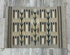 Navajo Corn and Prayer Feather Rug