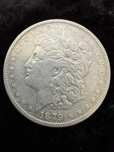 1879-O Morgan Silver Dollar AU+++