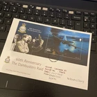Isle of Man 2003 60th Dambusters Raid M/S First Day Cover FDC FLOWN on LANCASTER