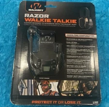 Walker's, Razor Walkie Talkie, Black, Integrates with Razor Earmuff