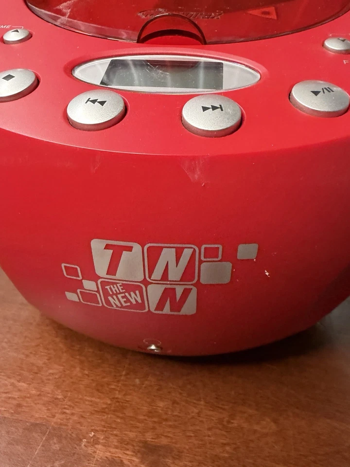 Memorex MSP BX1600 Красный Бумбол Радио Новый TNN Рекламный Товар Как Есть РЕДКИЙ! - Изображение 2 из 4