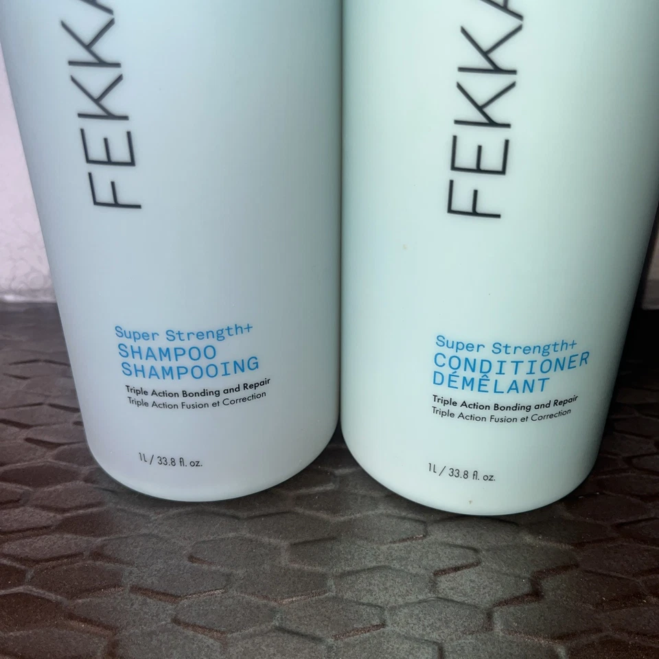 Juego de champú y acondicionador Fekkai Super Strength 33,8 oz USADO LEER DESCRIPCIÓN Foto 3 de 3