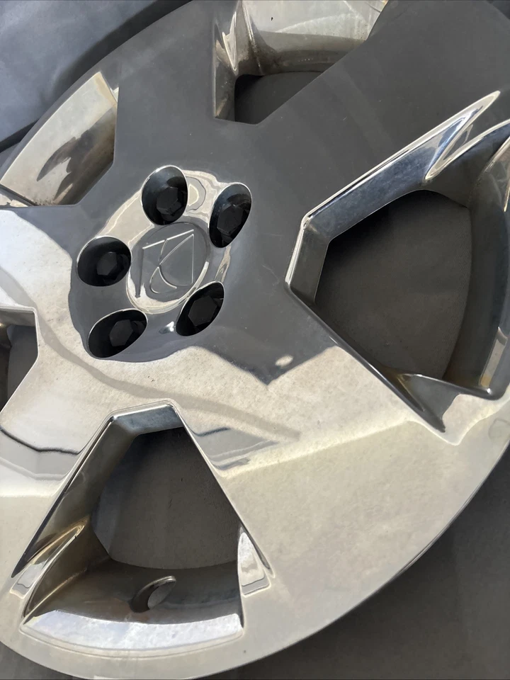 07 08 09 10 SATURN AURA OEM TAPACUBOS 6025 17" 09597706 9595617 *Cromo Foto 3 de 4