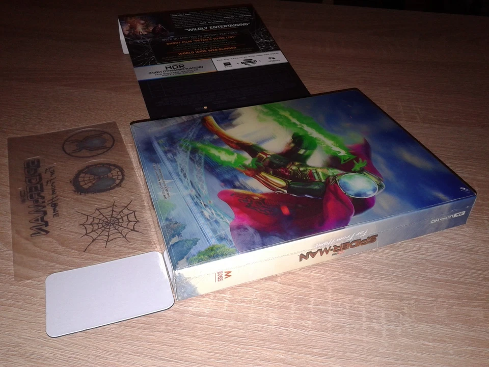 Spider-Man Far for Home 4K+2D Steelbook DL FullSlip-B Manta Lab ME#65 (mantalab) - Imagen 3 de 4