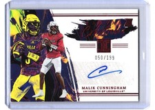 2023 Malik Cunningham Impeccable Canvass Creations Auto RC /199 #CC-MCU (H66)