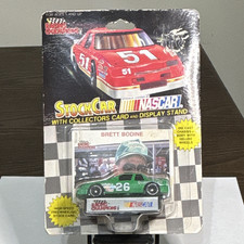 Racing Champions NASCAR Brett Bodine Quaker State 26 1:64 Diecast w/ Stand