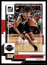 Jalen Green 2022-23 Donruss #150 Houston Rockets NBA READ FREE SHIP AutographDen