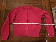 The Children's Place Boys Red Zip Up Hoodie XL 14